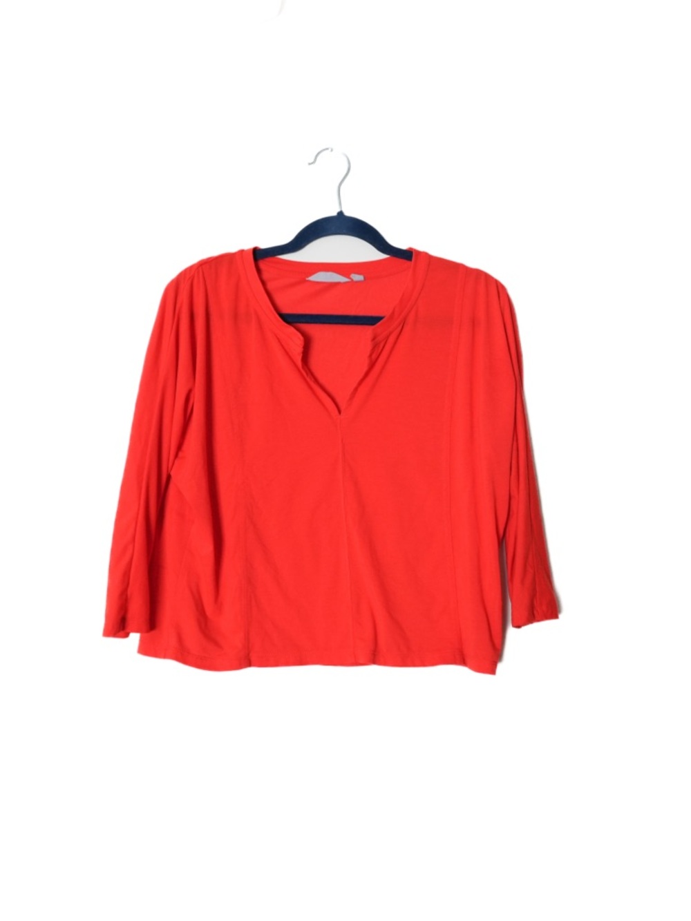 Athleta Essence Boxy Top Split Neck 489121